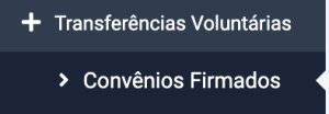 Imagem do portal da transparência da IVF