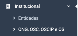 Imagem do portal da transparência da IVF
