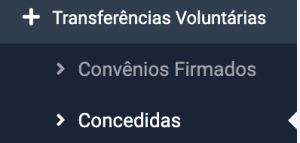 Imagem do portal da transparência da IVF